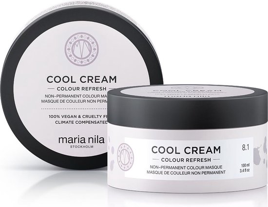 550x425-67 Maria Nila Colour Refresh 100ml - Cool Cream 8.1 - Image 1