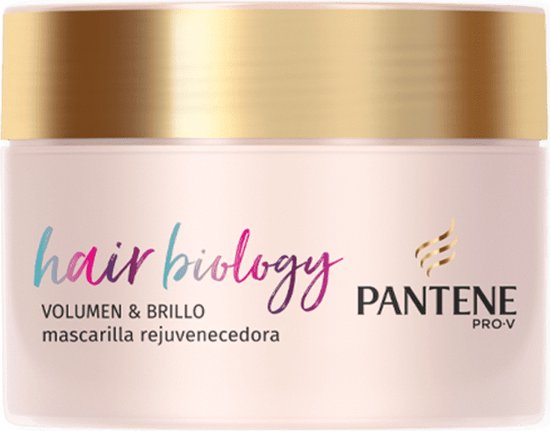 Haarmasker Hair Biology Volumen & Brillo Pantene (160 ml)