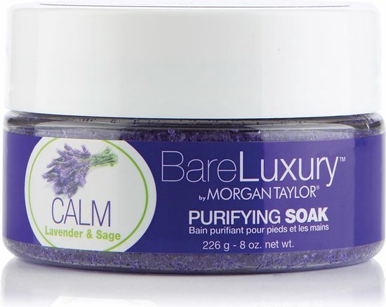 550x437-69 Zuiverend Masker Morgan Taylor Bare Luxury Lavendel Salie Voeten Handen (226 g) - Image 1