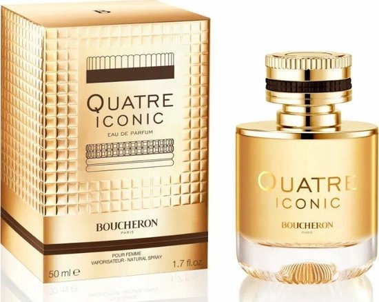 550x438-30 Boucheron Quatre Iconic - 50 ml - eau de parfum spray - damesparfum - Image 1