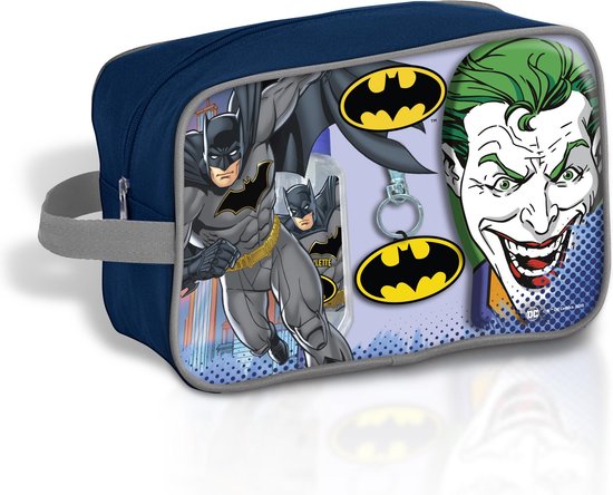 550x444-34 BATMAN - Toilettas met Eau de Toilette 50ml + Bad & Shampoo 100ml + sleutelhanger - Image 1