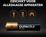 Duracell Alkaline Plus AAA batterij 4 pack - Image 2