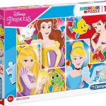 Clementoni - Puzzel 104 Stukjes Pricess, Kinderpuzzels, 6-8 jaar, 27146