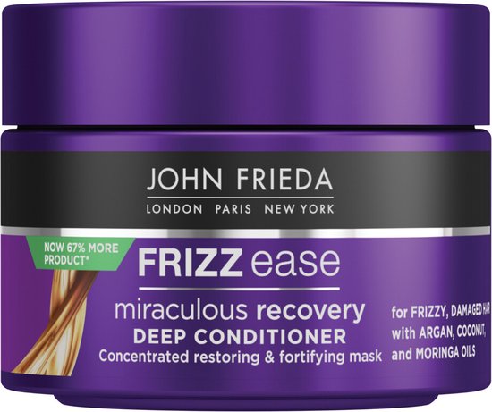 550x461-97 Voedend Haarmasker Frizz Ease John Frieda (250 ml) - Image 1