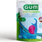 GUM Floss easy flossers mint - 30st
