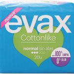 Normaal Maandverband met vleugels Evax (20 uds)