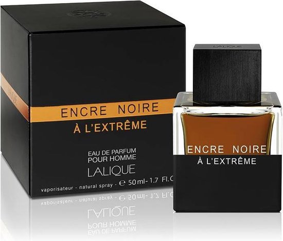 550x469-55 Lalique Encre Noire Extreme - 100ml - Eau de parfum - Image 1