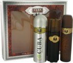 Cuba - Cuba Gold Gift Set 100 ml After Shave Cuba Gold 100 ml and deospray Cuba Gold 200 ml - 100ML - Image 2