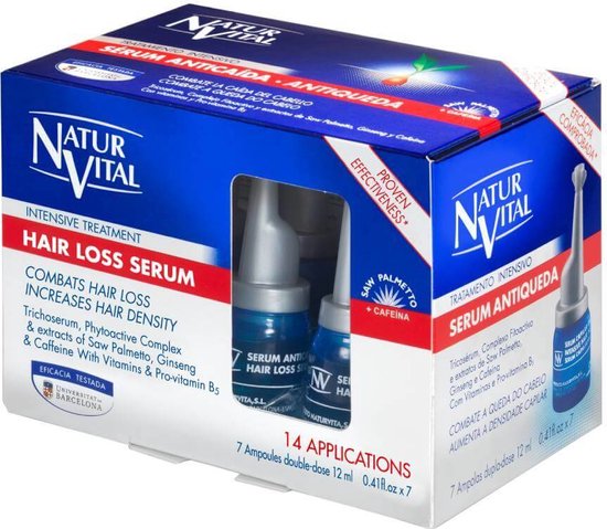 Anti-Haarverlies Kuur Naturvital (7 x 12 ml)
