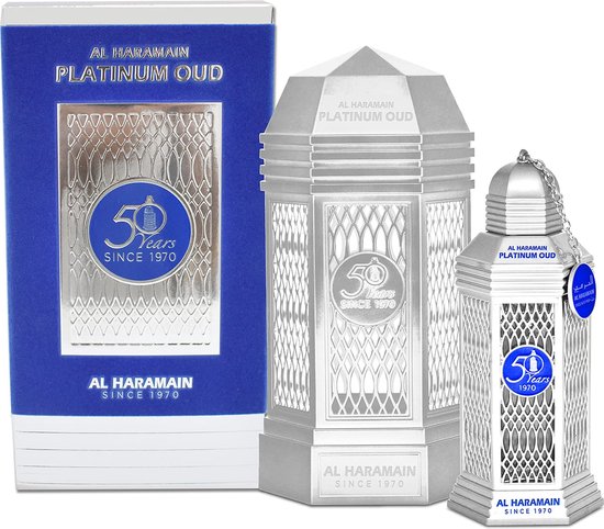 Al Haramain Platinum Oud(u)edp Sp 3.4oz
