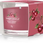 Yankee Candle Geurkaars Filled Votive Black Cherry - 4 cm / ø 5 cm