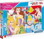 Clementoni - Puzzel 104 Stukjes Pricess, Kinderpuzzels, 6-8 jaar, 27146 - Image 4