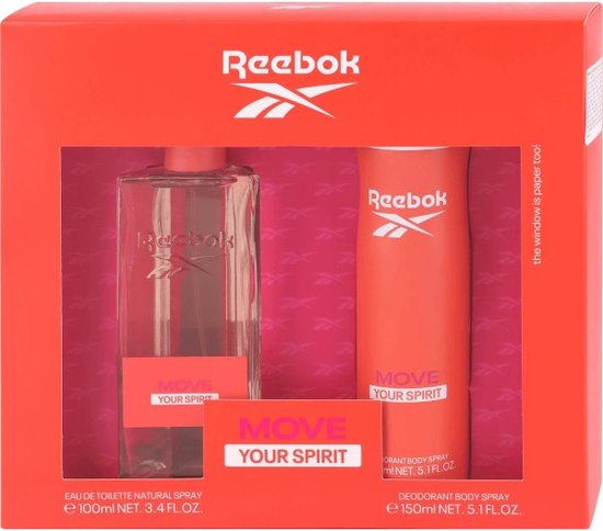 550x484-26 Reebok Move Your Spirit 3.4 Edt L + 5.0 Body Spray - Image 1