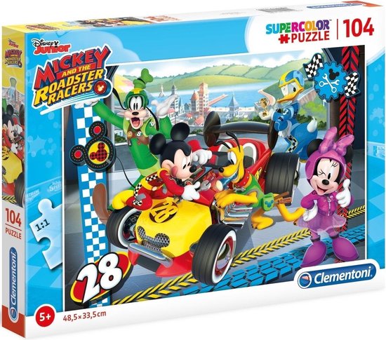 Clementoni Legpuzzel Disney Mickey Mouse Junior 104 Stukjes