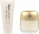 Alejandro Sanz Mi Acorde Eres Tú Woman Eau De Toilette Plus Body Lotion Set 2 Stuks - Image 2