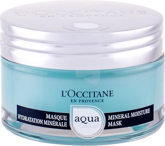 550x488-20 L Occitane Aqua Reotier Masque Hydratation Minerale Masker Alle Huidtypen 75ml - Image 1