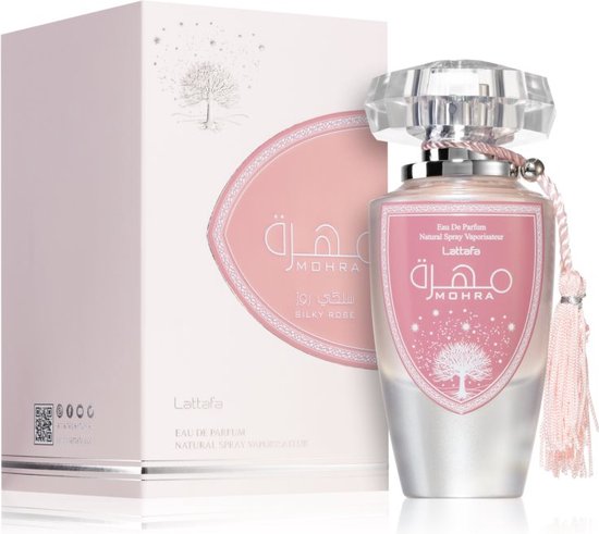 550x491-91 Lattafa Mohra Silky Rose Edp W 100 Ml - Image 1