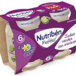 Nutriben Nutriba(c)n Potito Cena Bipack Judaas Verdes Con Merluza 2x 190g