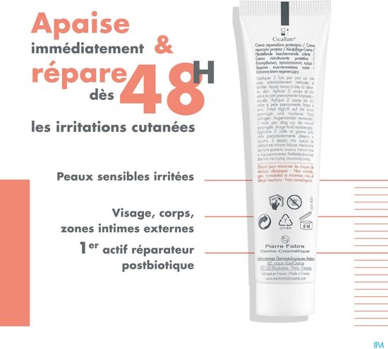 Cicalfate Repairing Creme By Avene 40 Ml