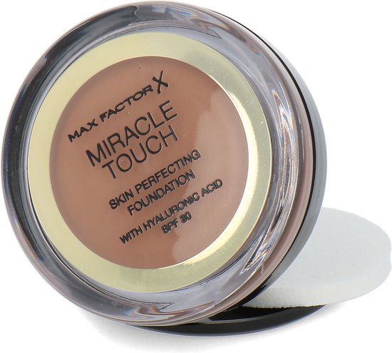 Miracle Touch Liquid Illusion Foundation By Max Factor #085-caramel