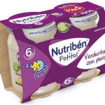 Nutriben Nutriba(c)n Potito Cena Bipack Verduritas Con Pavo 2x 190g