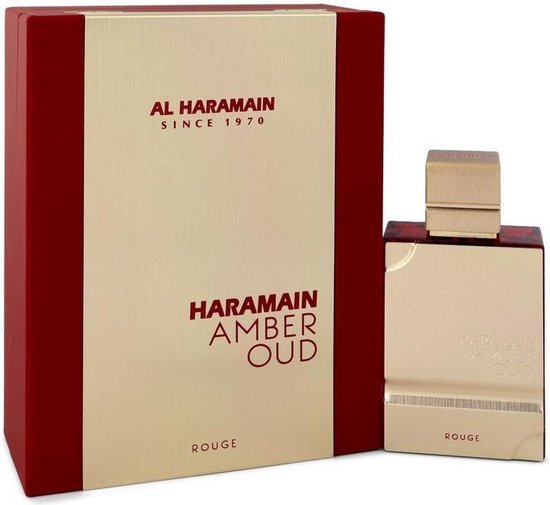 550x505-96 Al Haramain Amber Oud Rouge - Eau de parfum spray - 60 ml - Image 1