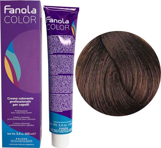 550x506-50 Fanola Haarverf Professional Colouring Cream 6.3 Dark Blonde Golden - Image 1