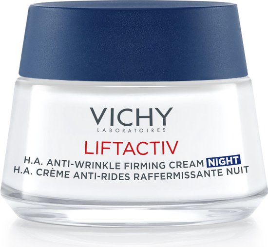 550x507-57 Vichy Liftactiv H.A. Anti-Rimpel Verstevigende Nachtcrème - droge tot zeer droge huid - 50ml - Image 1