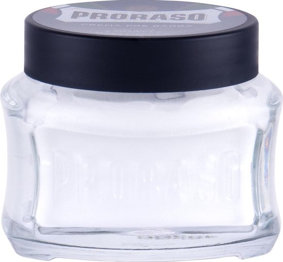 550x509-93 Proraso Blue Pre Shave Cream Aloe Vera 100 ml. - Image 1