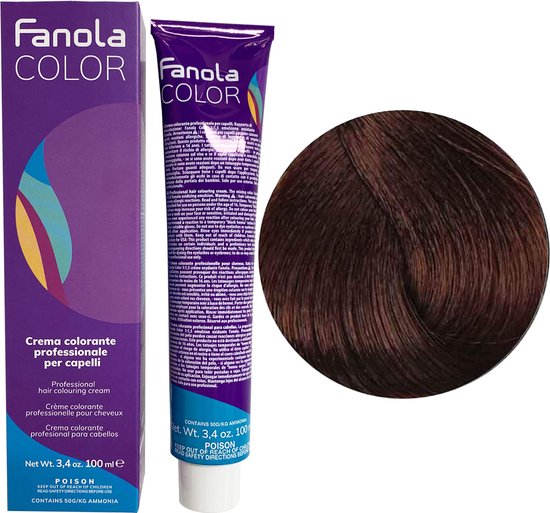 550x513-52 Fanola Haarverf Professional Colouring Cream 7.29 Giandula Chocolate - Image 1