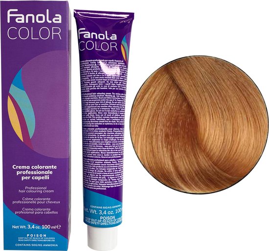 550x513-76 Fanola Haarverf Professional Colouring Cream 9.3 Very Light Blonde Golden - Image 1