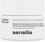 Anti-Rimpel Nachtcrème Sensilis Supreme Real Detox (50 ml) - Image 2
