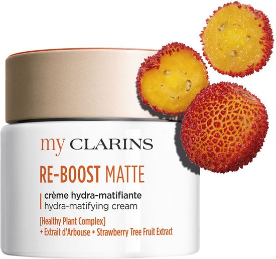 550x516-15 CLARINS - Re-Boost Hydraterende Matterende Crème - 50 ml - Dagcrème - Image 1