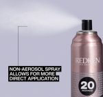 Vormende Spray Hairsprays Redken Frizz Hairspray Kroeshaar 250 ml - Image 3