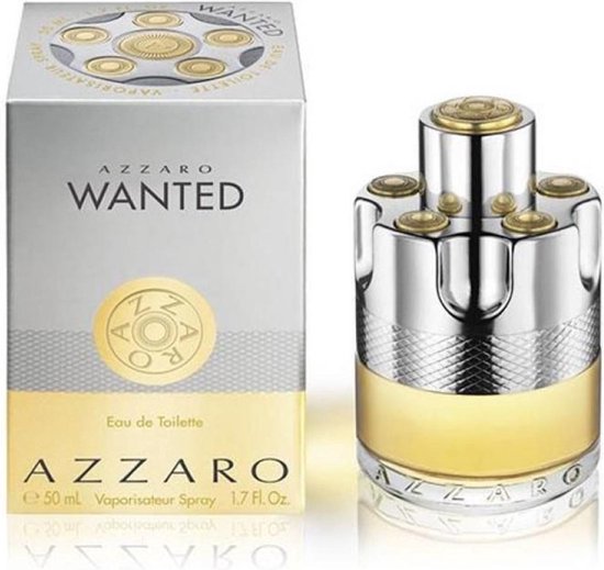 550x519-40 Azzaro Wanted Eau de toilette spray 50 ml - Image 1