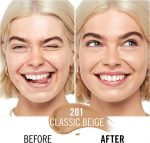 Rimmel London KIND & FREE Vegan Foundation 201 Classic Beige - Image 4