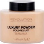 Makeup Revolution - Luxury Powder - Minerální pudr 42 g Banana -