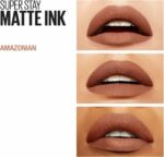 Maybelline New York - SuperStay Matte Ink Lipstick - 70 Amazonian - Nude - Matte, Langhoudende Lippenstift - 5 ml - Image 2