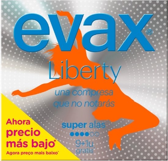 550x527-71 Super Maandverband met vleugels Evax Liberty Plus (10 uds) - Image 1