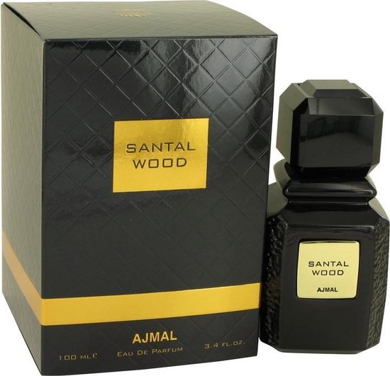 550x531-122 Ajmal Santal Wood - 100 ml - eau de parfum spray - unisexparfum - Image 1