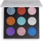 Makeup Revolution Pressed Glitter Oogschaduw Palette - Illusion - Image 2