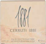 Cerruti 1881 Pour Femme Eau de Toilette Spray 30 ml - Image 2