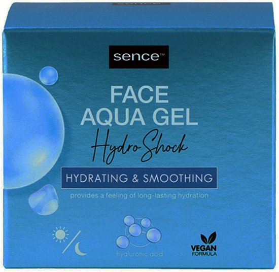 550x536-3 Sence Face Dagcrème 2in1 Aqua Gel Hydro Shock 50ml - Image 1