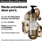 L'Oréal Professionnel Absolut Repair Molecular Rinse-off Serum – Voor beschadigd haar – 250 ml - Image 3