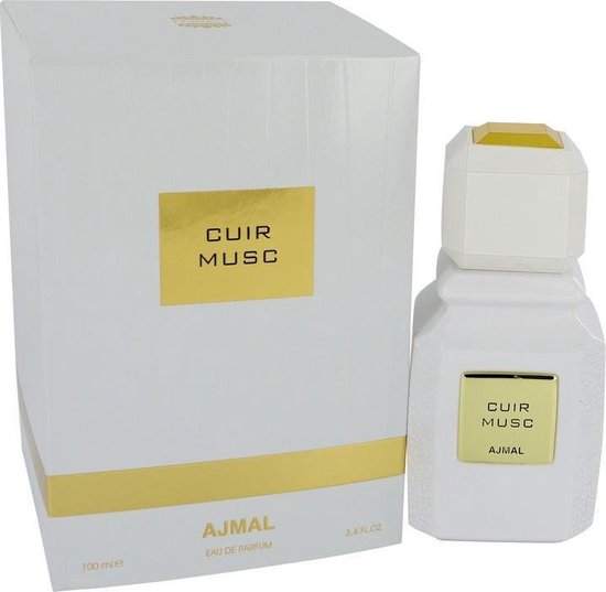 550x537-103 Ajmal Cuir Musc - 100 ml - eau de parfum spray - unisexparfum - Image 1