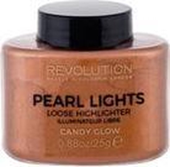 550x538-142 Makeup Revolution - Pearl Lights Loose Highlighter - Sypký rozjasňovač 25 g Savanna Nights (L) - Image 1