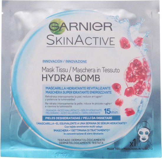 550x540-122 Garnier Skinactive Hydrabomb Revitalizing Facial Mask - Image 1