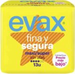 Maxi Maandverband zonder vleugels FINA & SEGURA Evax (13 uds) - Image 3