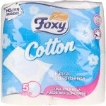 Foxy Cotton Papel Higiénico 5 Capas 4 Rollos - Image 3
