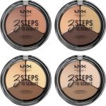 NYX Professional Makeup 3 Steps to Sculpt Face Sculpting Palette - Light 3STS02 - Highlighter en Contouring make-up - 15 gr - Image 6